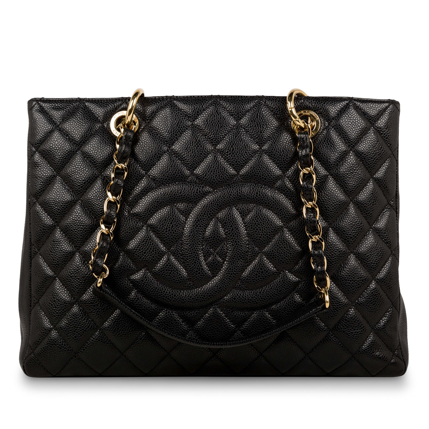 Chanel Timeless Caviar Black Tote Bag Style 32