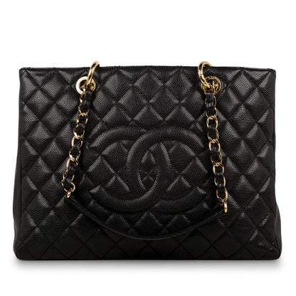 Chanel Timeless Caviar Black Tote Bag Style 32
