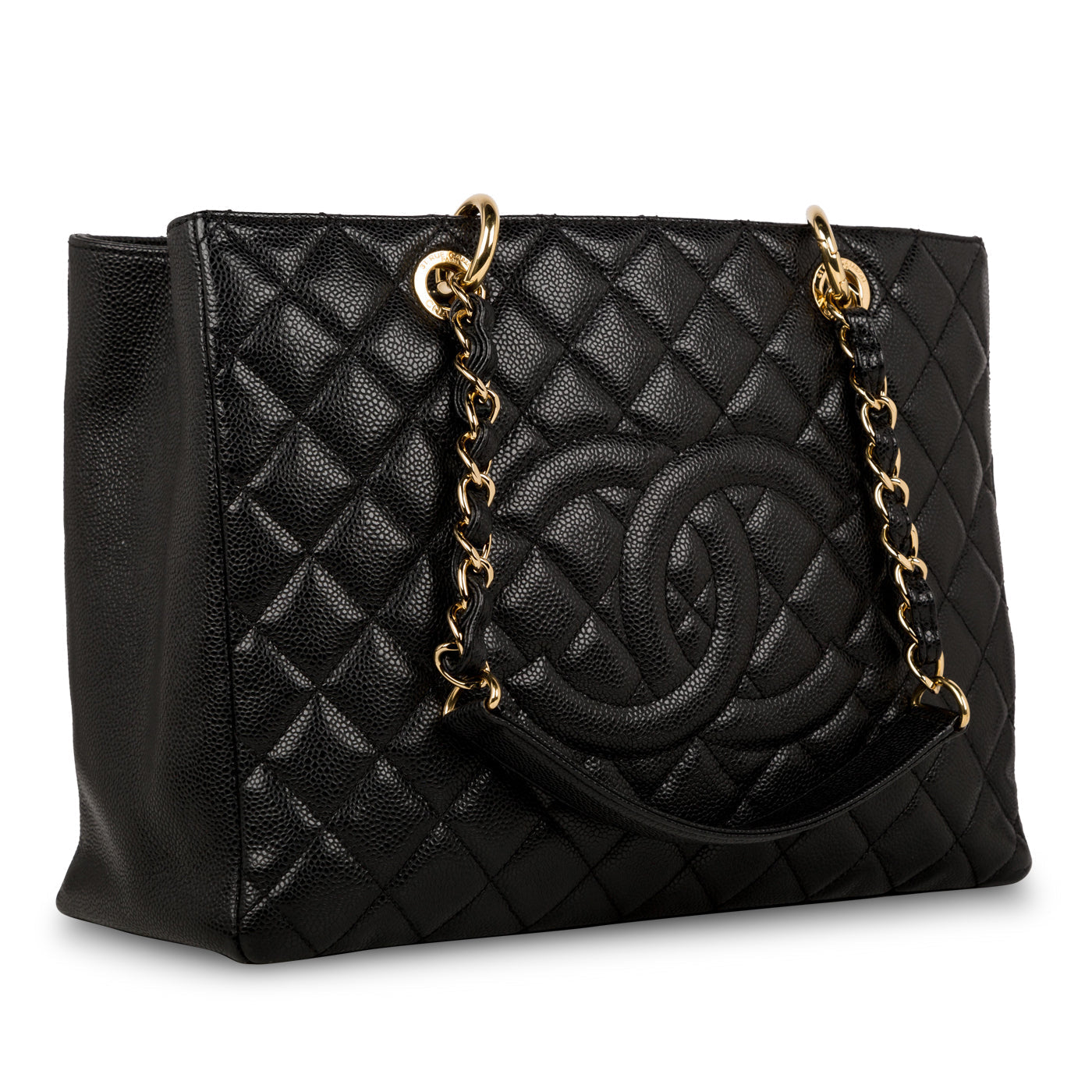 Chanel Timeless Caviar Black Tote Bag Style 32
