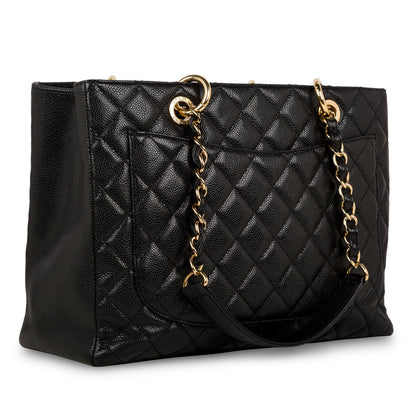 Chanel Timeless Caviar Black Tote Bag Style 32