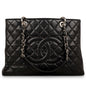 Chanel Timeless Caviar Black Tote Bag Style 33