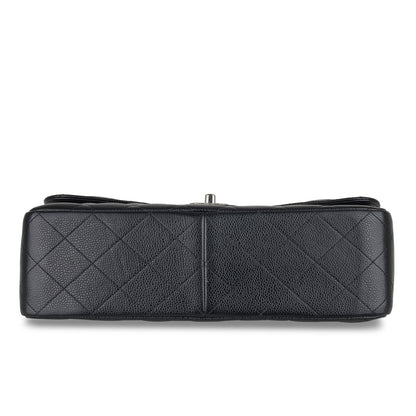 Chanel Classic Flap Caviar Black Shoulder Bag Style 20