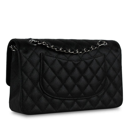 Chanel Classic Flap Caviar Black Shoulder Bag Style 79