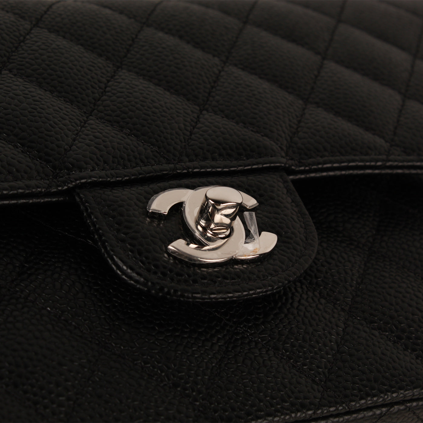 Chanel Classic Flap Caviar Black Shoulder Bag Style 79