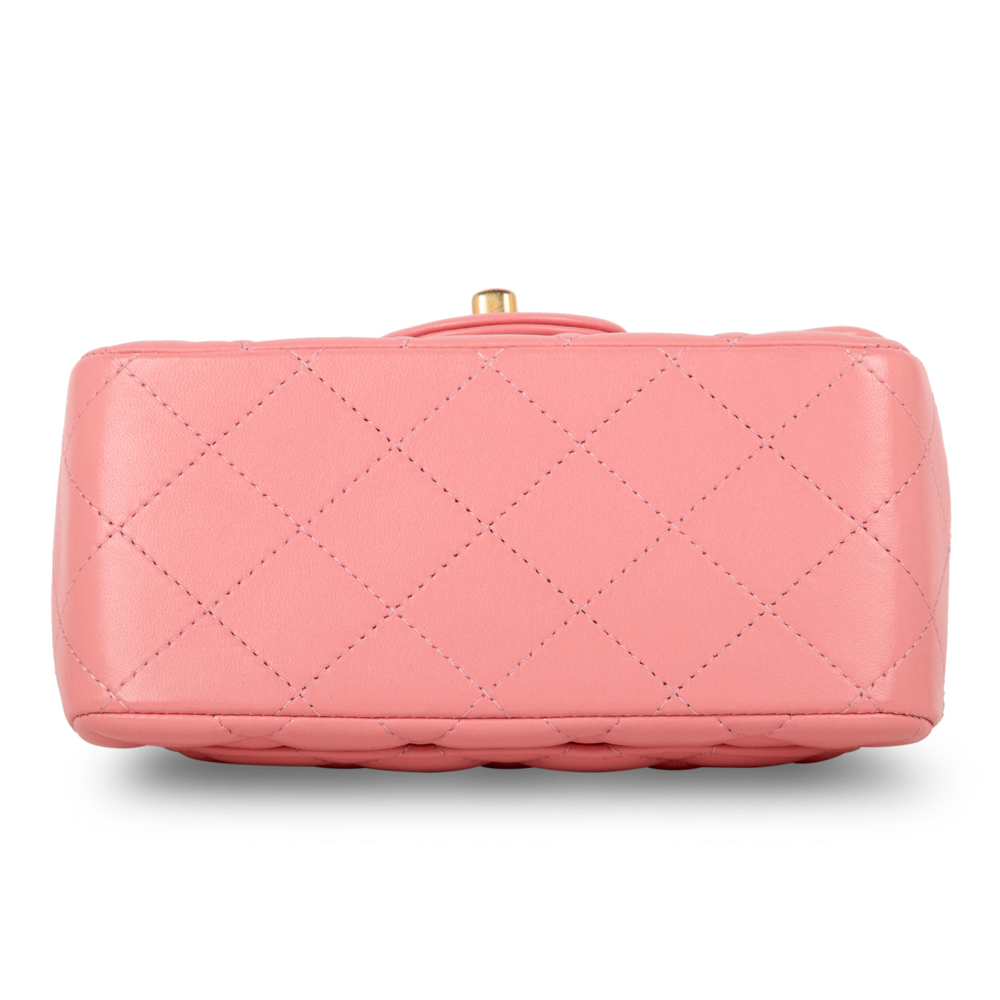 Chanel Classic Flap Lambskin Gold Shoulder Bag Style 97
