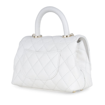 Chanel Coco Handle Caviar Gold Shoulder Bag Style 3