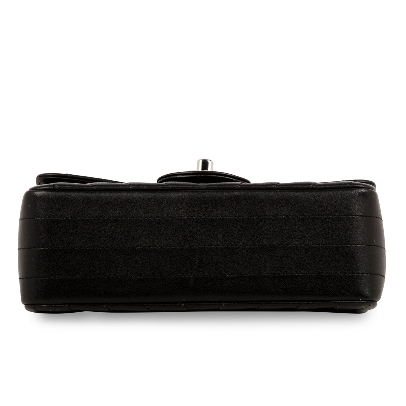 Chanel Classic Flap Lambskin Black Shoulder Bag Style 200