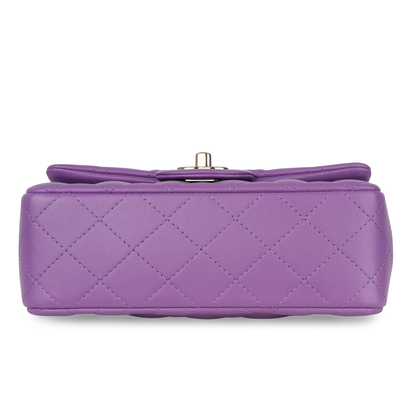 Chanel Classic Flap Lambskin Gold Shoulder Bag Style 82
