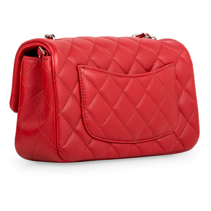 Chanel Classic Flap Lambskin Black Shoulder Bag Style 182