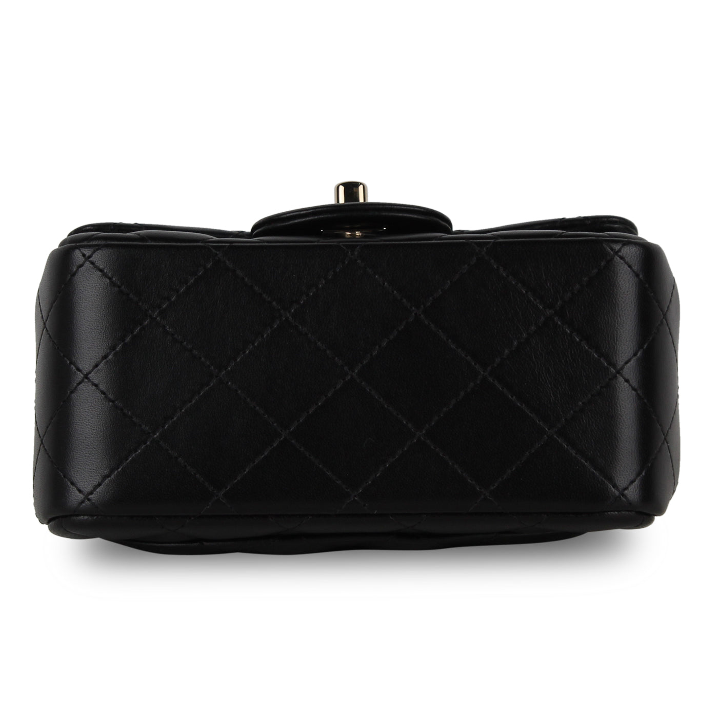 Chanel Classic Flap Lambskin Black Shoulder Bag Style 221