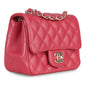 Chanel Classic Flap Lambskin Gold Shoulder Bag Style 93