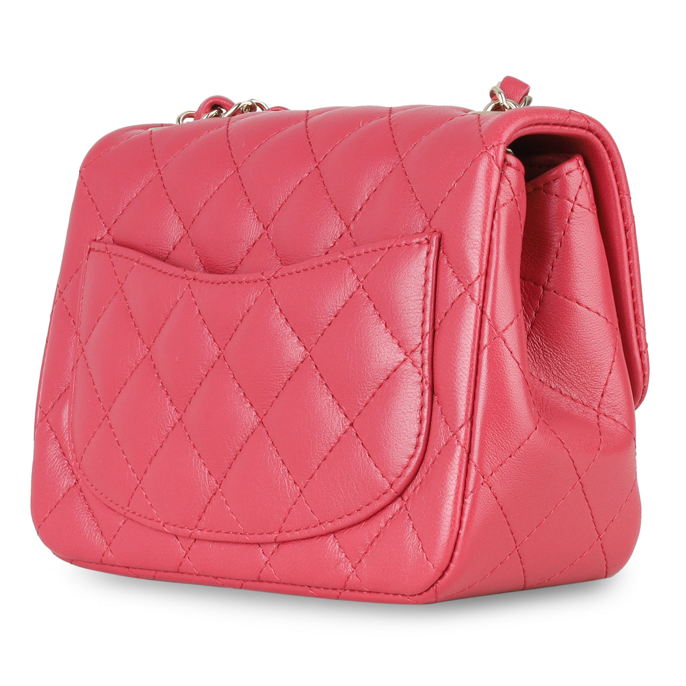 Chanel Classic Flap Lambskin Gold Shoulder Bag Style 93