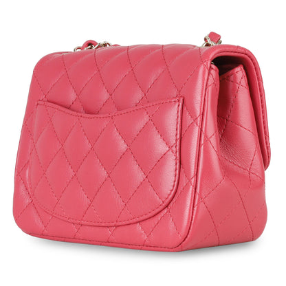 Chanel Classic Flap Lambskin Gold Shoulder Bag Style 93