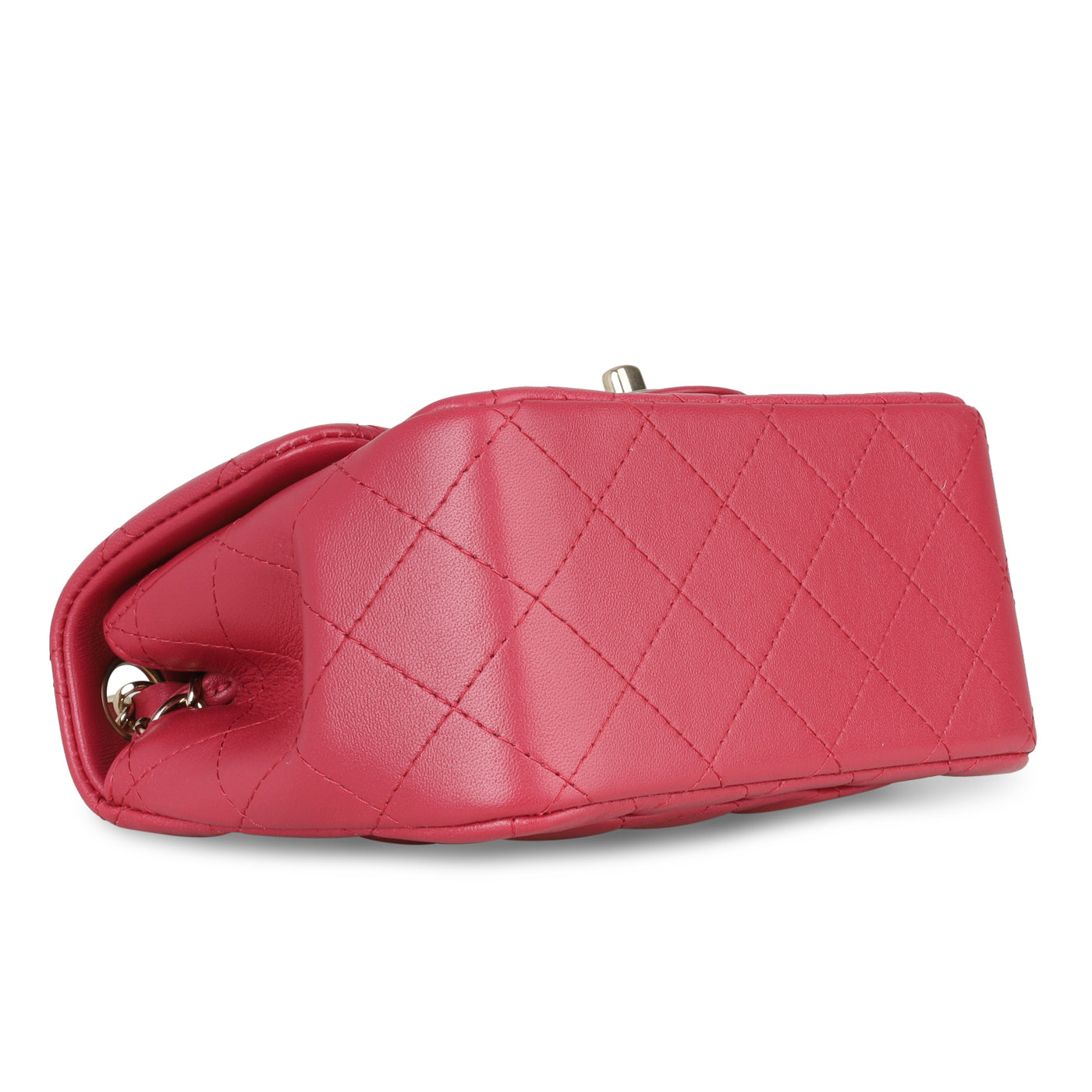 Chanel Classic Flap Lambskin Gold Shoulder Bag Style 93