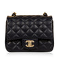 Chanel Classic Flap Lambskin Gold Shoulder Bag Style 98