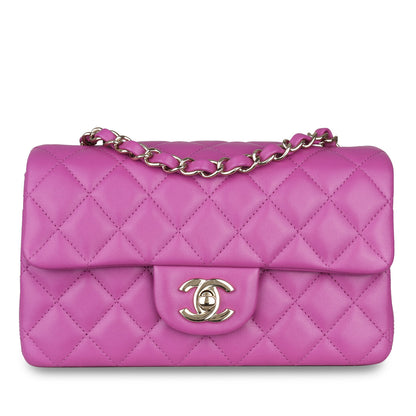 Chanel Classic Flap Lambskin Gold Shoulder Bag Style 80