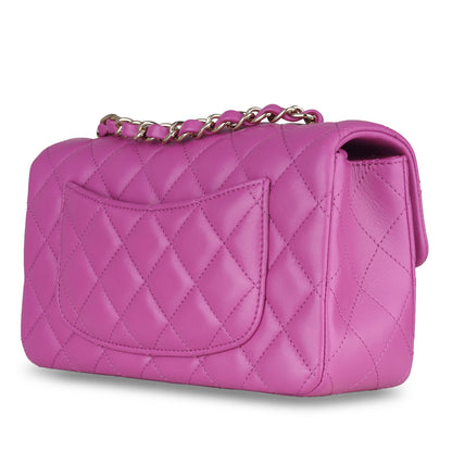 Chanel Classic Flap Lambskin Gold Shoulder Bag Style 80