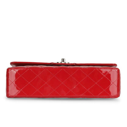Chanel Classic Flap Patent Leather Black Shoulder Bag Style 2