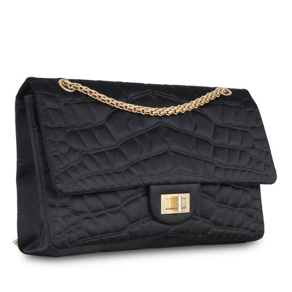 Chanel Classic Flap Quilted Black Shoulder Bag