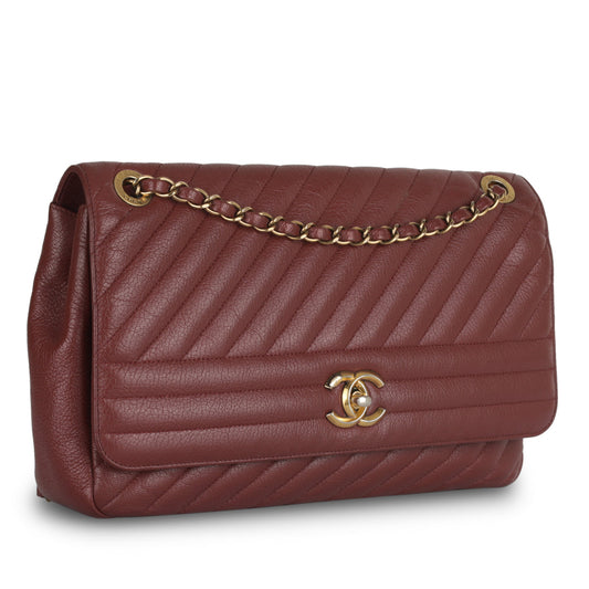 Chanel Calfskin Gold Crossbody
