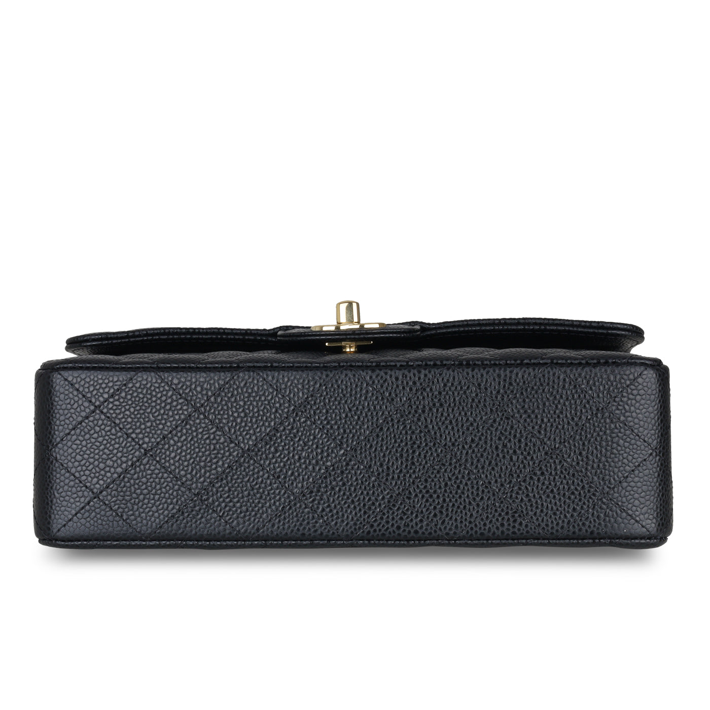 Chanel Classic Flap Caviar Black Shoulder Bag Style 122