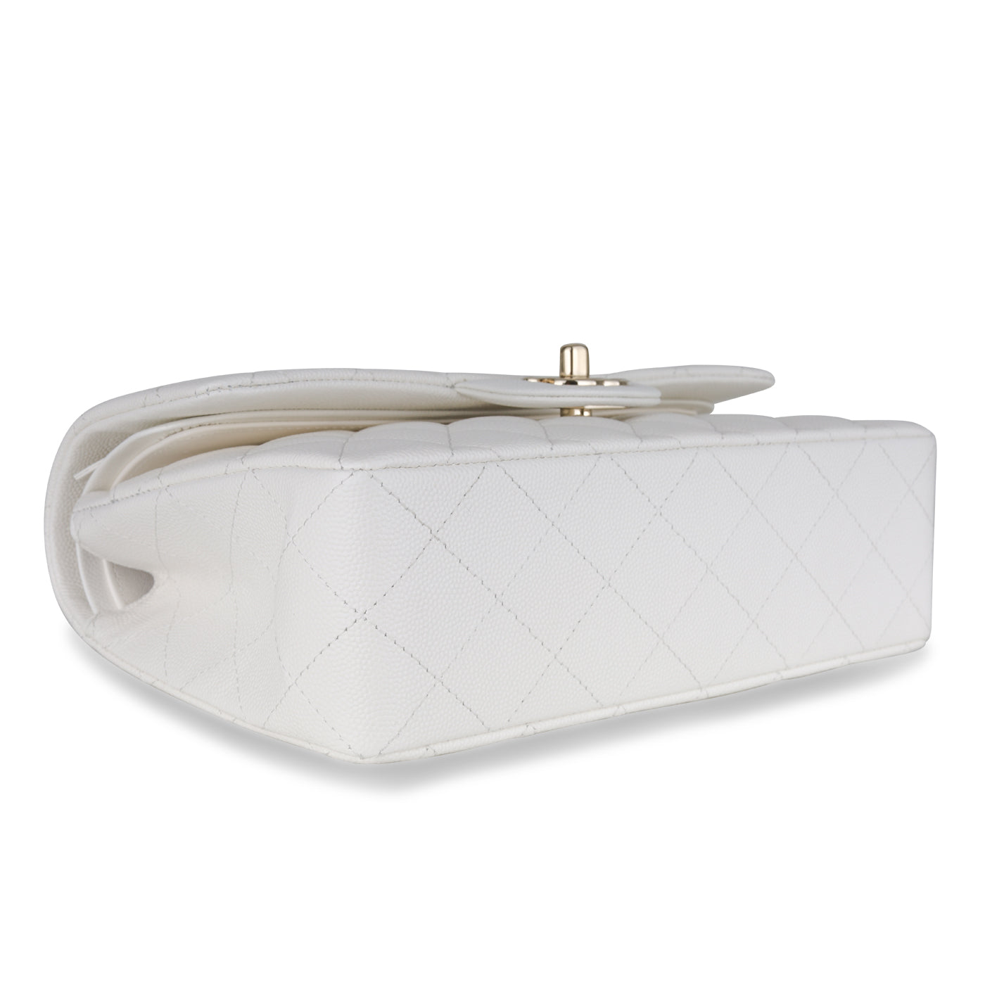 Chanel Classic Flap Caviar Gold Shoulder Bag Style 45