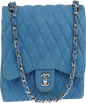 Chanel Classic Clutch With Chain – CWC Lambskin Blue SiLouis Vuittoner-Toned