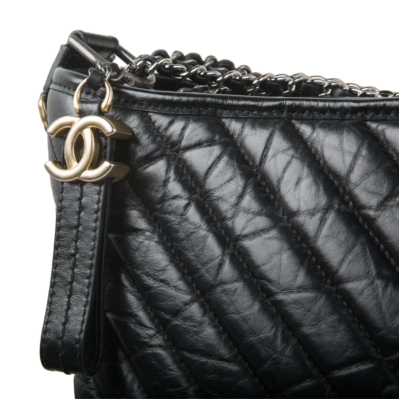 Chanel Classic Flap Quilted Black Shoulder Bag Style 5