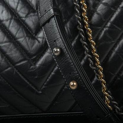 Chanel Classic Flap Quilted Black Shoulder Bag Style 4