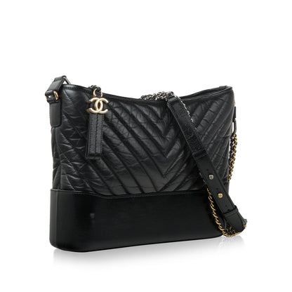 Chanel Classic Flap Quilted Black Shoulder Bag Style 5