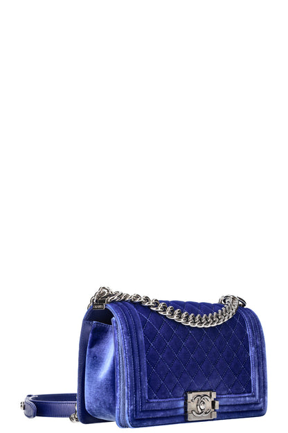 Chanel Boy Blue Luxury Handbag Style