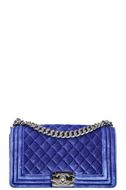 Chanel Boy Blue Luxury Handbag Style