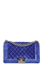Chanel Boy Blue Luxury Handbag Style