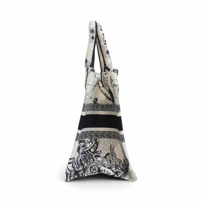 Dior Book Tote Canvas Tote Bag