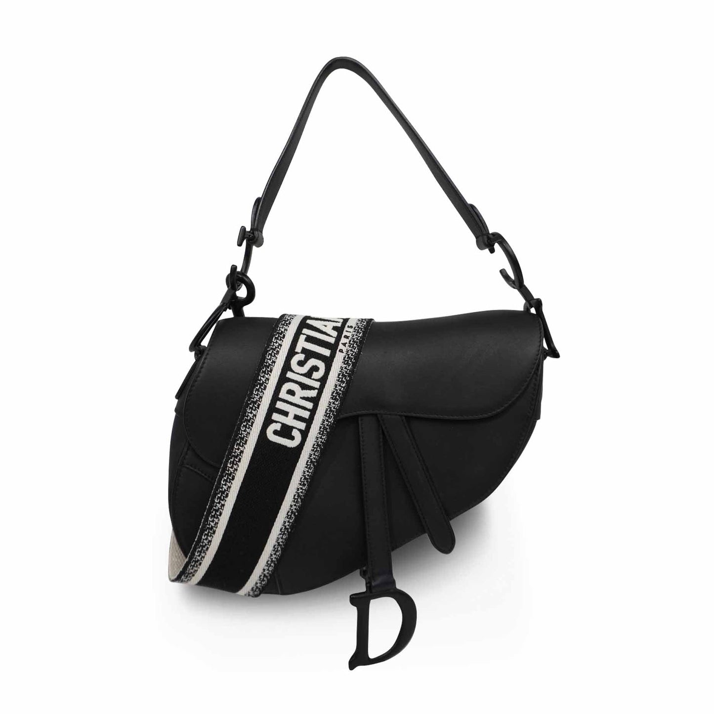 Dior Monogram Leather Canvas Crossbody Bag