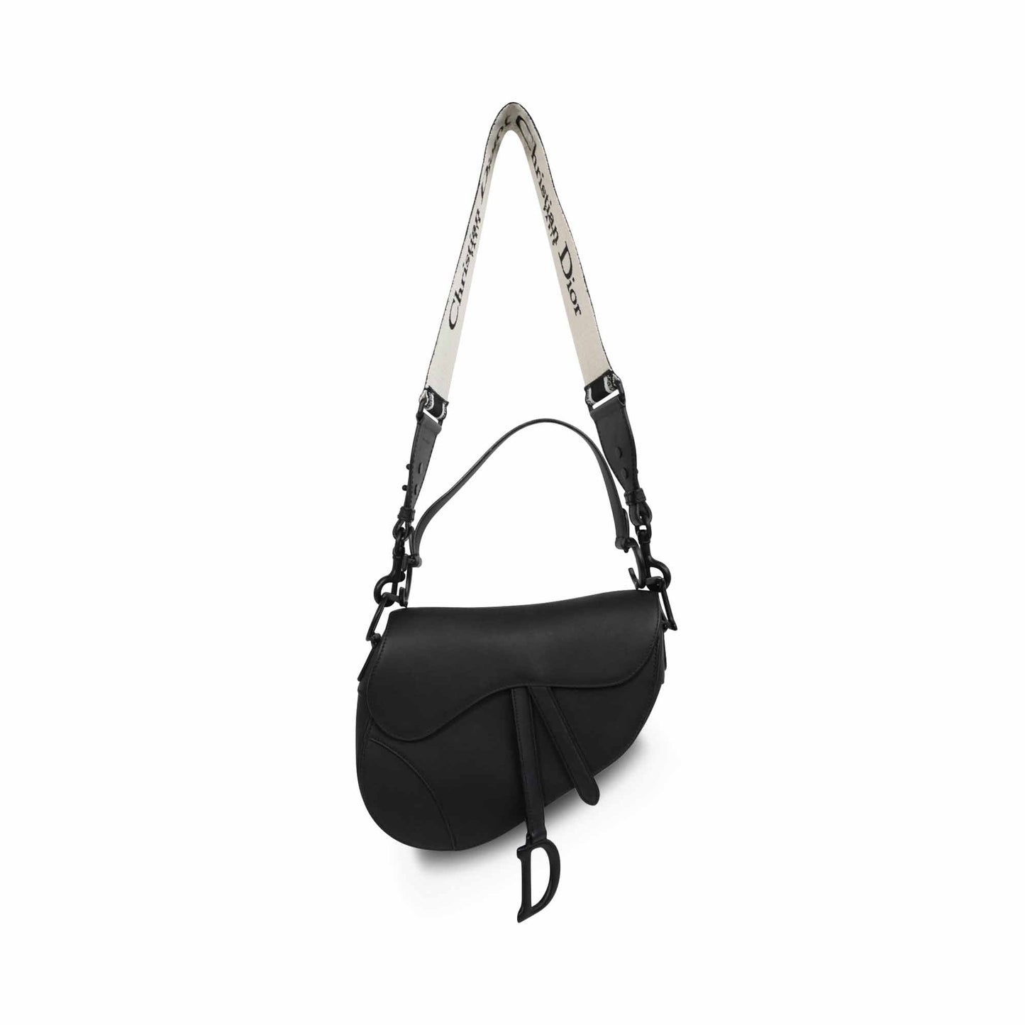Dior Monogram Leather Canvas Crossbody Bag