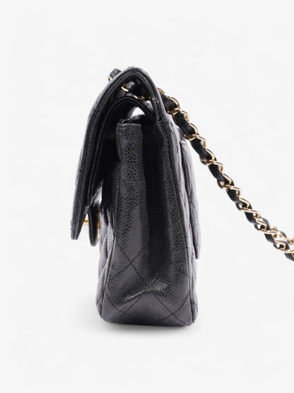 Chanel Classic Double Flap Black Caviar Leather Small