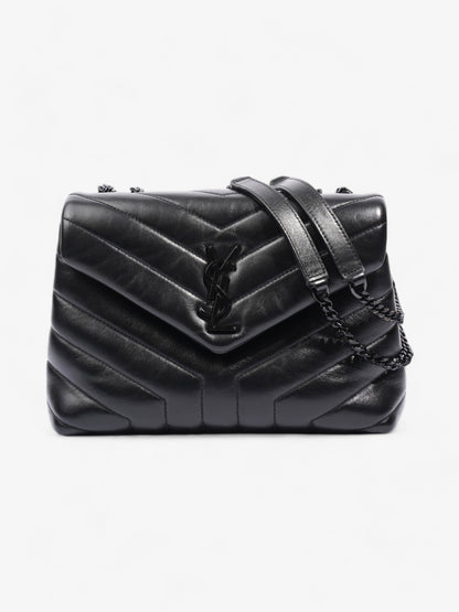 Saint Laurent Loulou Leather Black Shoulder Bag Style 11
