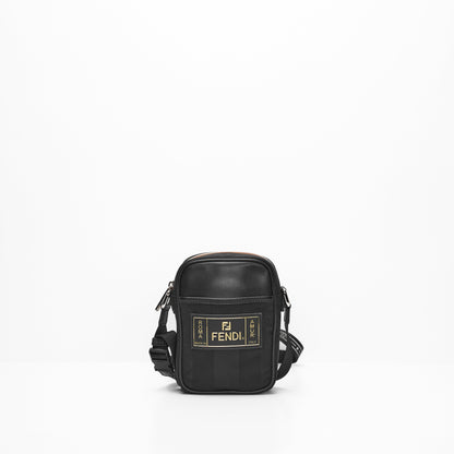Fendi Luxury Leather Black Handbag