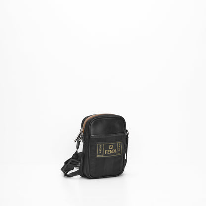 Fendi Luxury Leather Black Handbag