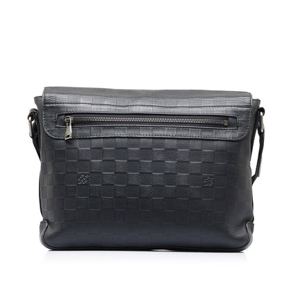 Black Louis Vuitton Damier Infini District Crossbody Bag