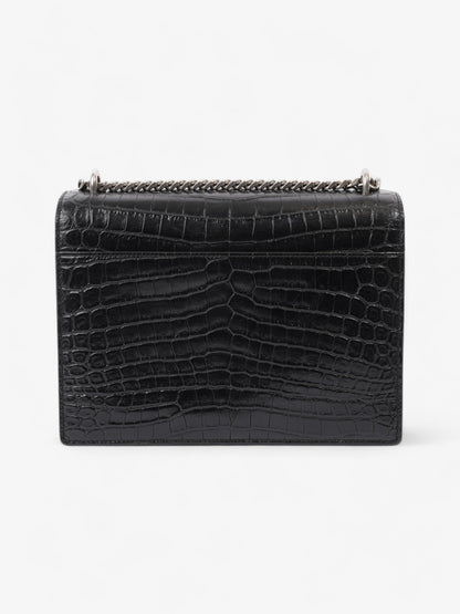Saint Laurent Sunset Leather Black Shoulder Bag Style 11