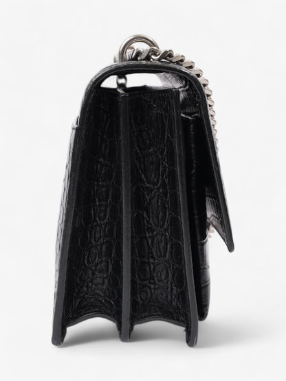 Saint Laurent Sunset Leather Black Shoulder Bag Style 11