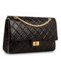 Chanel Classic Flap Calfskin Black Shoulder Bag Style 8