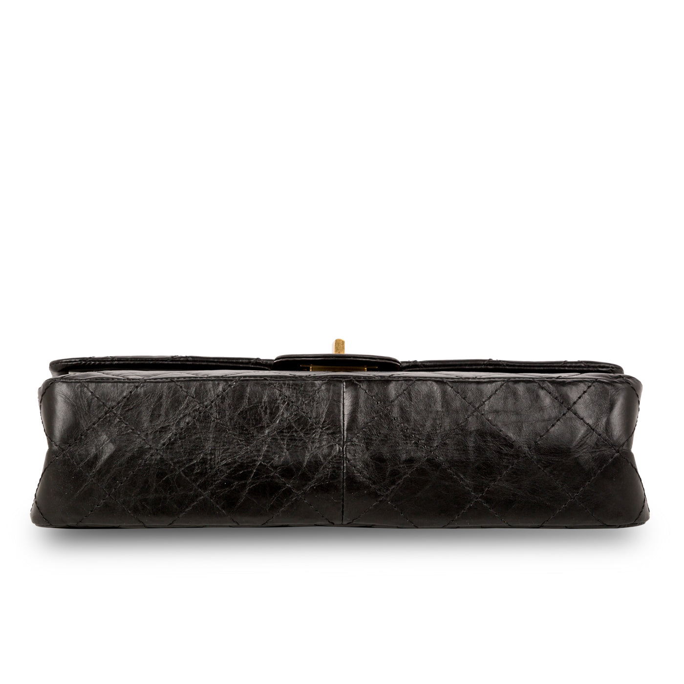 Chanel Classic Flap Calfskin Black Shoulder Bag Style 8