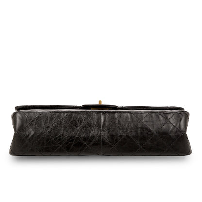 Chanel Classic Flap Calfskin Black Shoulder Bag Style 8