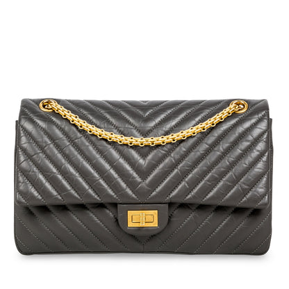 Chanel Classic Flap Calfskin Black Shoulder Bag Style 18