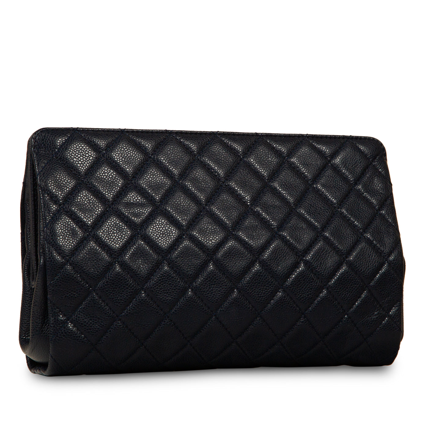 Chanel Classic Cc Clutch - Caviar