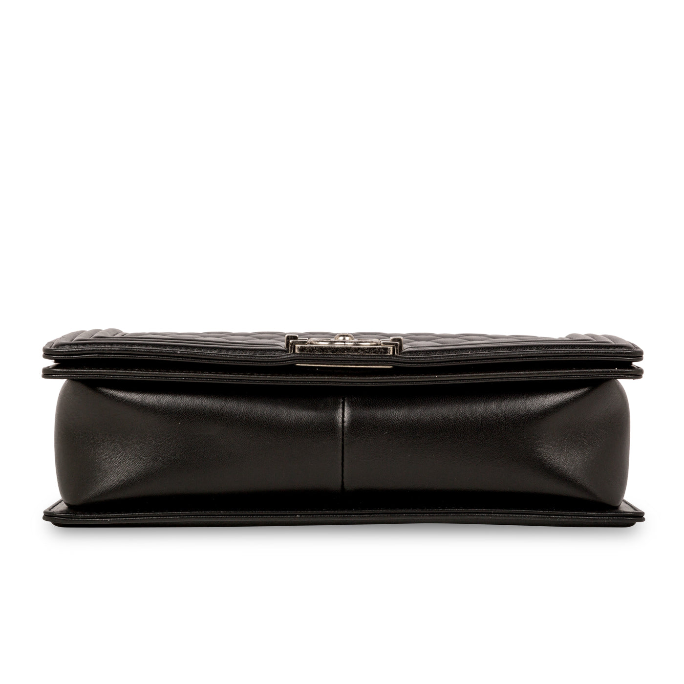 Chanel Boy Bag Lambskin Black Shoulder Bag Style 7