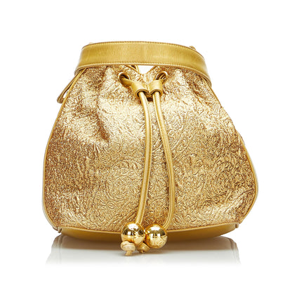 Chanel Brocade Bucket Bag (SHG-qezhHO)